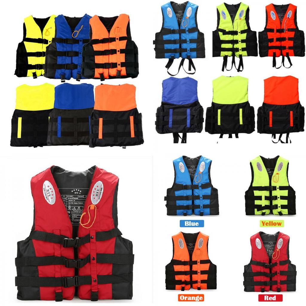 Premium Adult Life Jacket Comfortable And Durable Oxford Cloth For Swimming And Fishing Activities