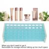 5pcs 40 Slots Roller Bottles Holder Vertical Lipstick Display Holder Test Tube Rack  Home Storage