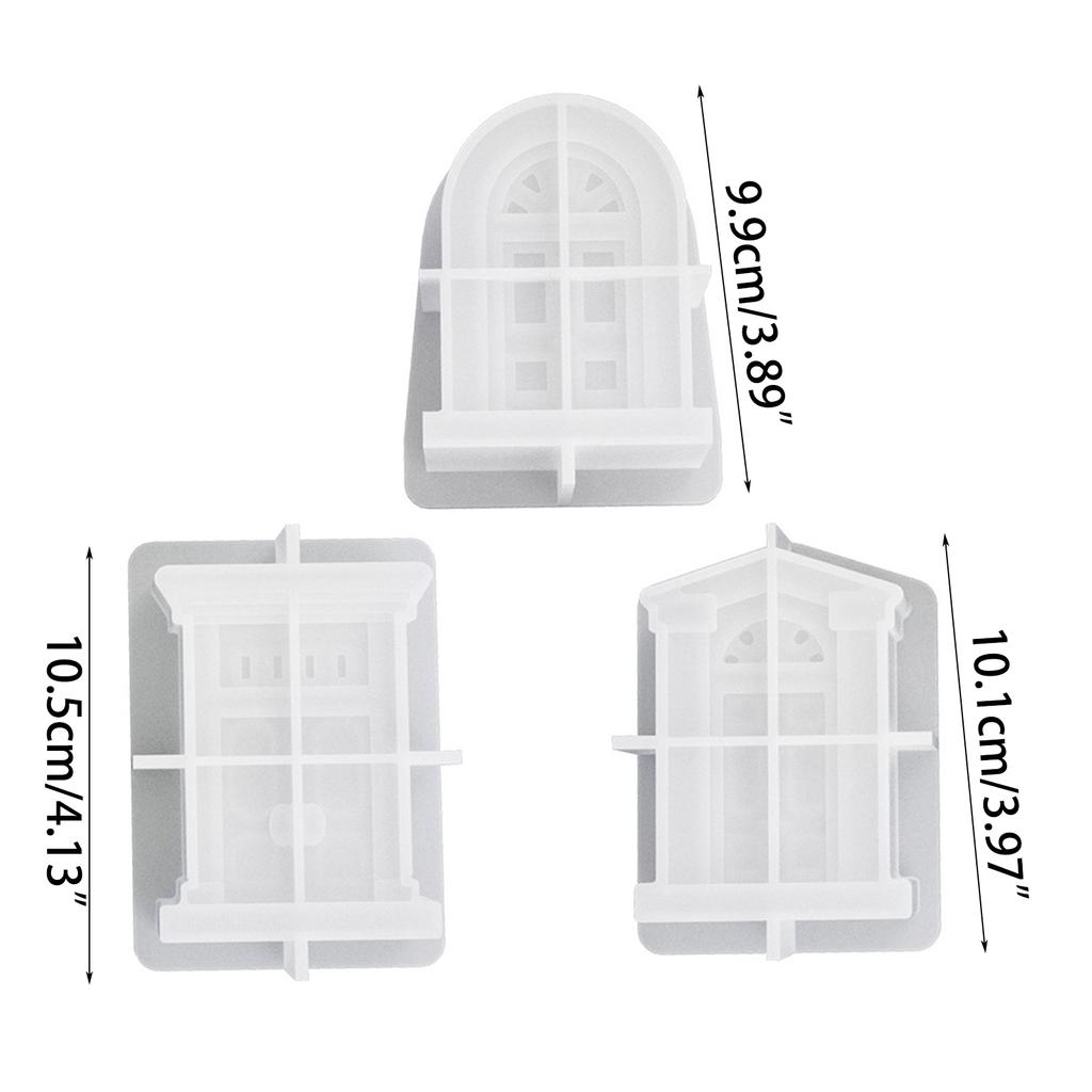 House Shape Silicone Molds Thicken House Candle Mold Scented Candle Molds Handmade Soap Molds DIY Candle Making Supplies