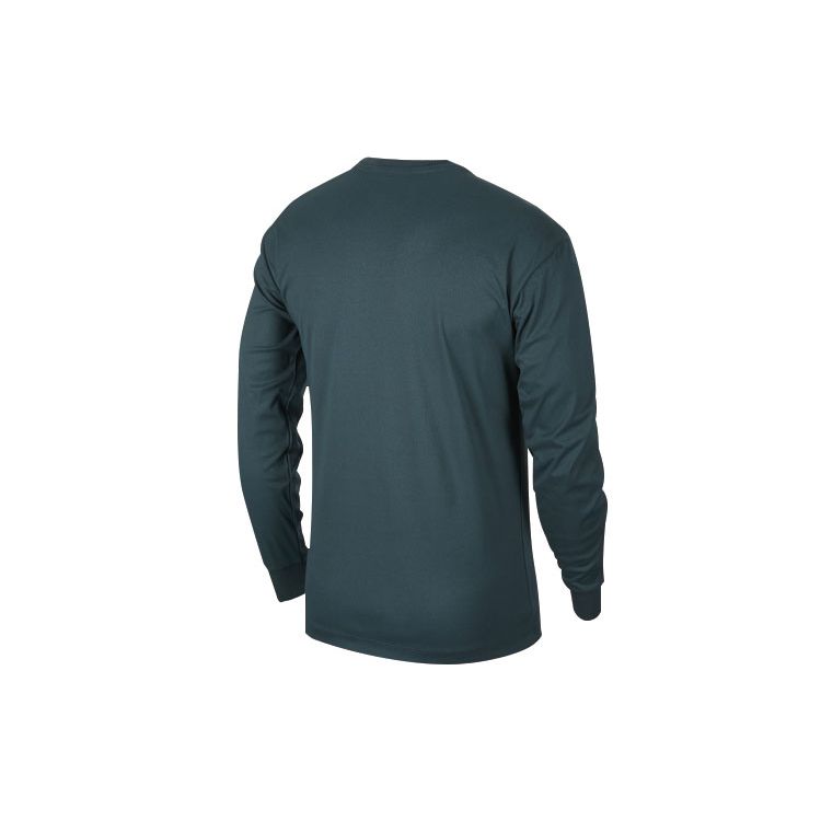 Jordan Remastered Knit Long Sleeve T-Shirt Men Tops Dark-Obsidian BQ5785-303