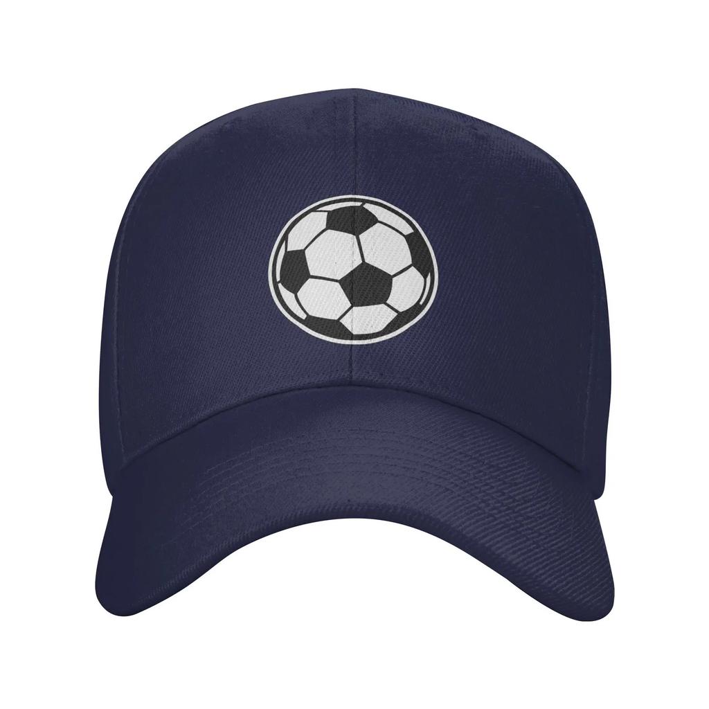 Unisex Baseball Hats Soccer Ball  Football Icon Outdoor Streetwear Summer Sports Baseball Caps Hip Hop Cap Casquette Hats