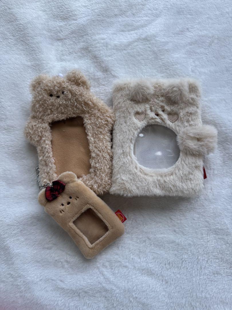 

[USED] Bear design trading card case