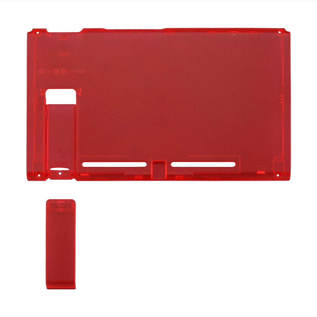 DIY Rear Housing Shell Compatible with eXtremeRate Switch Console with Kickstand Shell Not Included - Joy-Con [Clear Red]