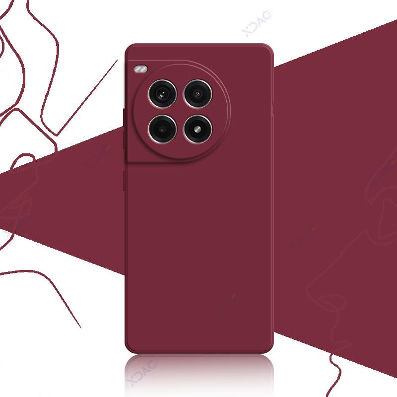 Mobile Phone Case for OnePlus Ace 3 Pro Ace3 3Pro 5G 360 Soft Luxury Square Liquid Silicone Back Cover One Plus Ace3Pro