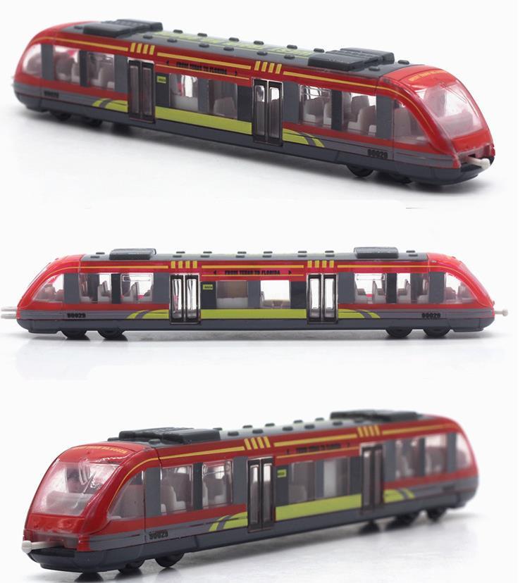 Simulation Alloy Metal High Speed Rail Diecast Train Toy Model Educational Toys Boys Children Train Alloy Model Car Toys Gift