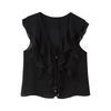Kaslead New Arrival Women's Fashion Style Fashion Laminated Decoration Shirt Skirt 8372079 8372080
