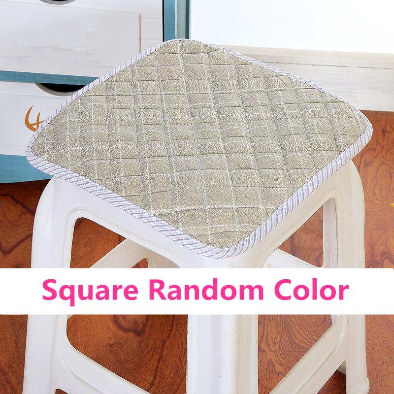 Colorful Small Stool Seat Cushion Kindergarten Chair Cushion Car Square Round Sitting Pad 30*30cm Buttocks Mat Breathable Pads