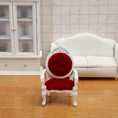 1/12 puppenhaus Mini Sofa Hocker Stuhl Kissen Möbel Modell Für Puppenhaus Dekor