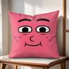 Anime Food AAppleSOnionS Cushion Cover Natural Linen Organic Fabric DoubleSided Printing Couch Pillow Covers Home Decor