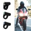 Motorcycle Handlebar Switch 7/8" 22mm Motorbike Handlebar Control Push Button Switch Power Start Switch Waterproof