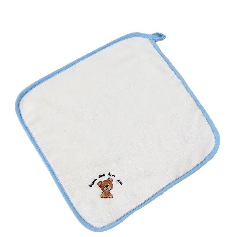 Cartoon Coral Fleece Kids Towels—Baby Face/Bath/Drool Washcloths.Ultra-soft like clouds, super absorbent.Cute designs