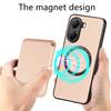 For Xiaomi Poco X7 Pro 5G/Xiaomi Redmi Turbo 4 5G Case Magnetic Detachable Card Holder Phone Back Cover
