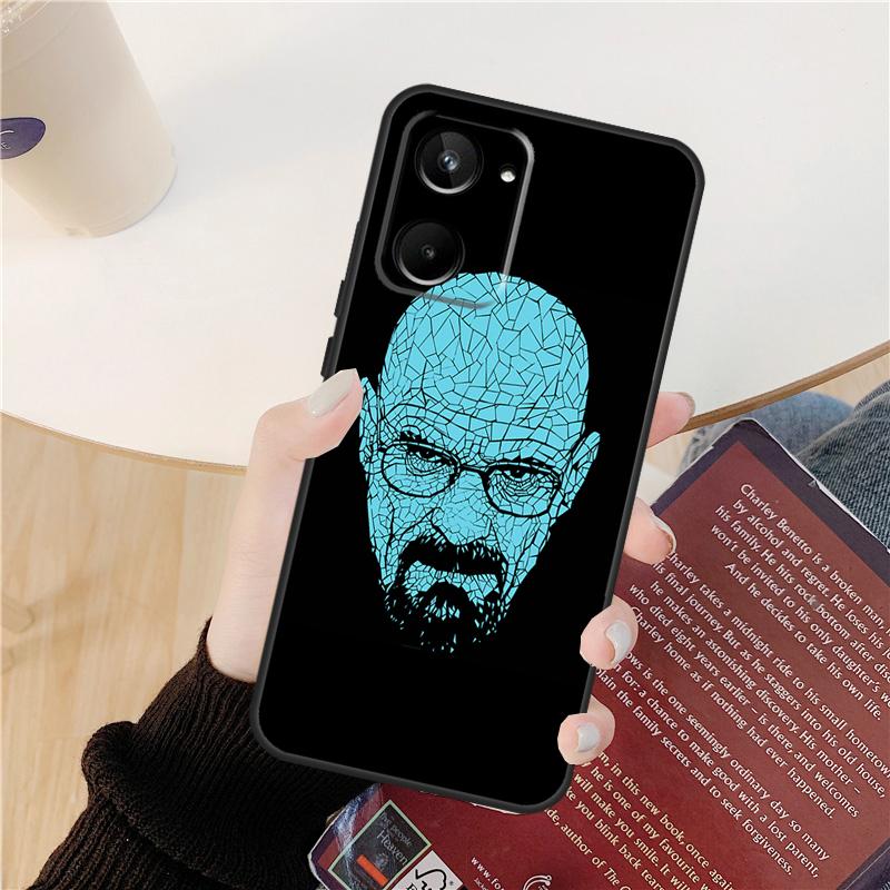 Heisenberg Breaking Bad Case For Realme C55 C75 C67 C61 C53 C51 C21Y C25S 10 11 12 13 14 Pro Plus GT 6T 6 5 GT7 Pro