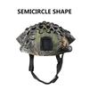 3D Camo Laser Cut Leaf Shape Airsoft Helmet Cover Mesh Helmet Cloth Paintball Hunting Fast MH PJ BJ Helmet Accessories