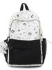 Cute Cartoon Cat Backpack For Girls With Nylon Material And Large Capacity For School And Travel