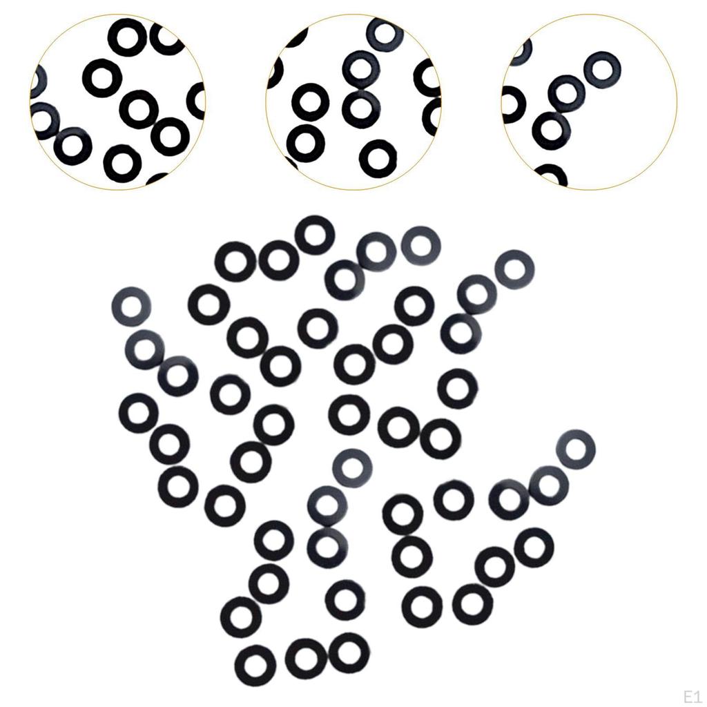 50 Stück Badminton Ösen Ösen Saitenschutz Leichtgewichtige Reparaturzubehör Drahtschutz