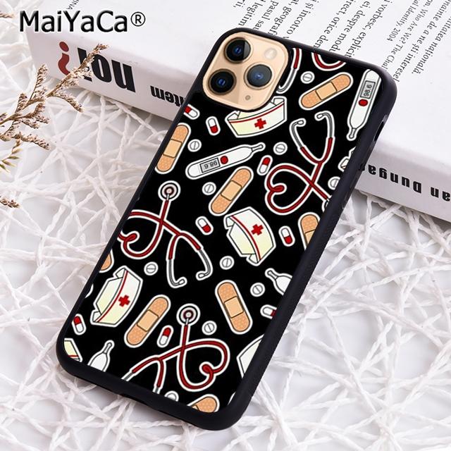 

MaiYaCa Medicine Health Heart new NurSE2020 Medical Phone Case For iPhone 17 Air 16 15 6s plus 11 12 13 14 pro max iPhone 11pro max