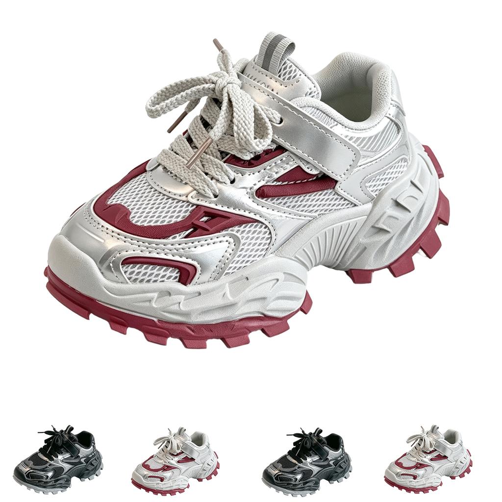 Boys Girls Kids Lightweight Mesh Versatile Casual Athletic Shoes