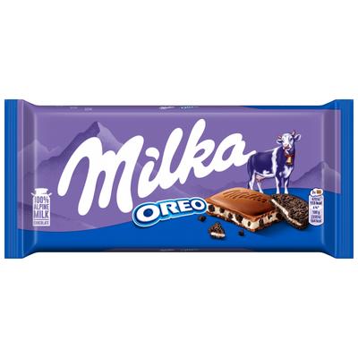 Milka Oreo Milk Chocolate 100 G