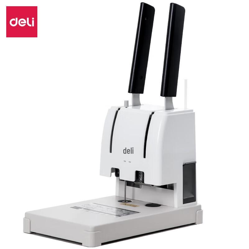 

Deli GB301 Manual Financial Binding Machine CN plug (adapter included)