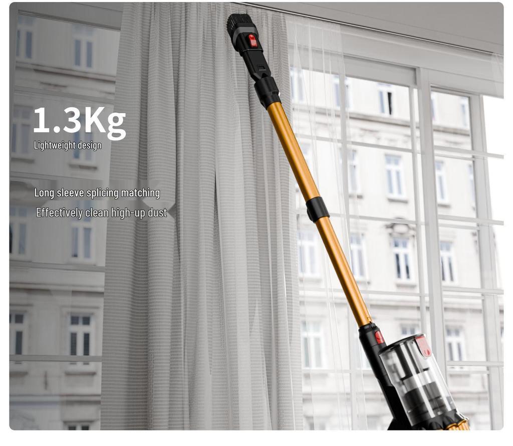 High-Suction 650W Wireless Handheld Vacuum Cleaner (40Kpa)