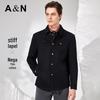 Antonio Men's Cashmere Blend Padded Lapel Jacket
