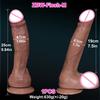 S M L Soft Realistic Anal Big Dildo Double Silicone Suction Cup Glans Penis Sex Toys for Men Women Gay Masturbation Orgasm Cock