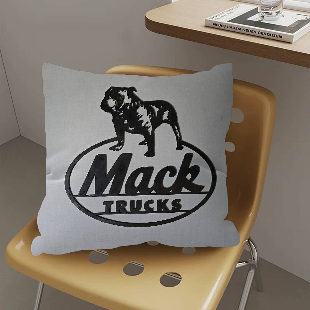 T-Truck Car M-MACKs Logo Pillow Anime Pillow Sofa Bed Head Pillow Cover Cushion Cover 45x45 cm Fashion