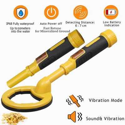 Multifunctional Handheld Underwater Metal Detector IP68 Waterproof Portable Pulse Pinpointer Induction