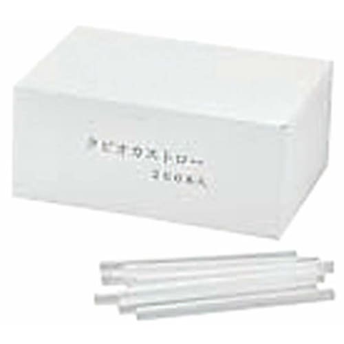 Kanda Tapioca Straws, Polypropylene, 200 Straws, Made in Japan, Wide Straws, 467033