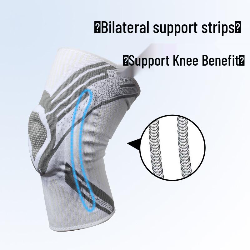 Atmungsaktive Kniebandage für Frühling & Sommer: Elastische Kompression für Basketball, Volleyball und Sport