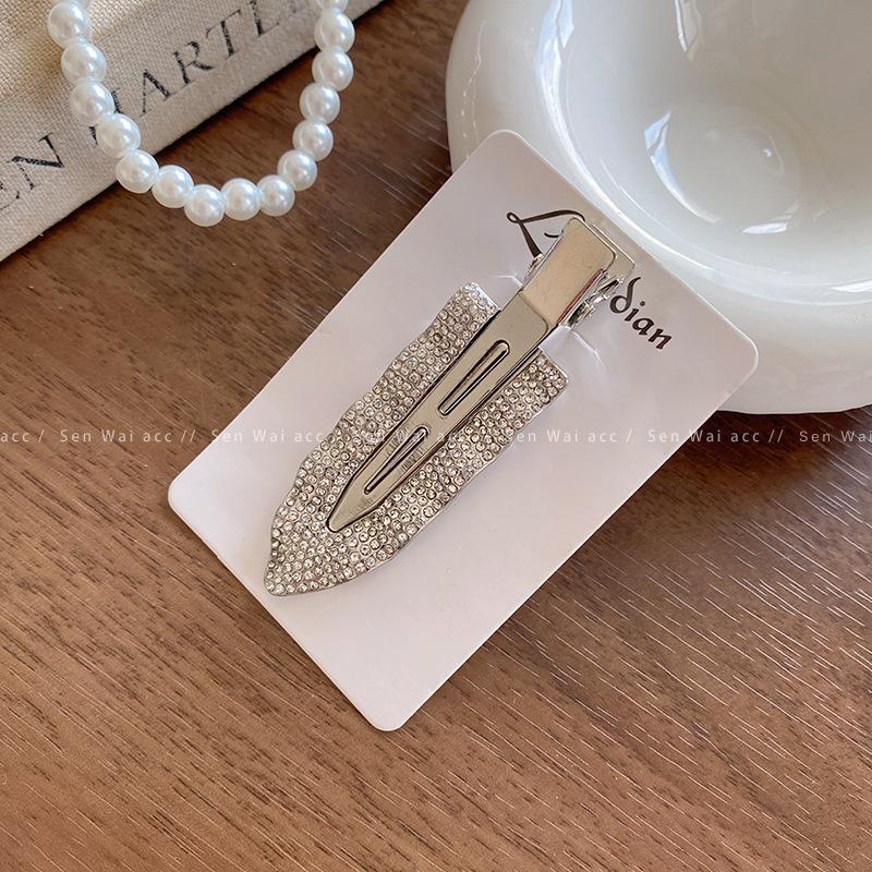 Internet celebrity metal seamless hairpin female simple daily commuter headgear hair accessories