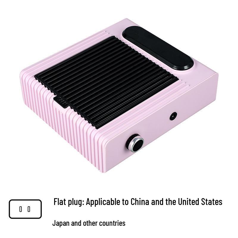 80W Adjustable Speed Japanese Style Nail Vacuum Cleaner with Low Noise Dust Collector & Filter
