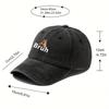 Hat Baseball Cap Outdoor Truck Hat Casual Versatile Retro Washed Hat Running Sports Fashion Hat