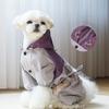 Pet Raincoat Small and Medium Dog Clothing Four-legged Waterproof Raincoat Pet Puppy Jacket Hooded Raincoat Outdoor Dog Supplies