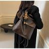 New Women's Bag, Retro Double Shoulder Student Bag.