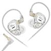 Taurus Double Dynamic Driver Cord Headphones Powerful Bass with Double-Microphones in Ear Monitor Earphones