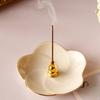 Flower Stick Incense Burner and Cone Incense Holder Cone Coil Incense Burner with Detachable for Home Office Yoga Meditation