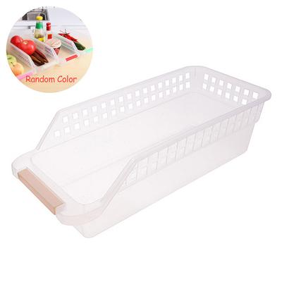 Space Saving Refrigerator Food Storage Box Kitchen Storage Baskets Fridge Freezer Shelf Large Capacity Freezer Organiser