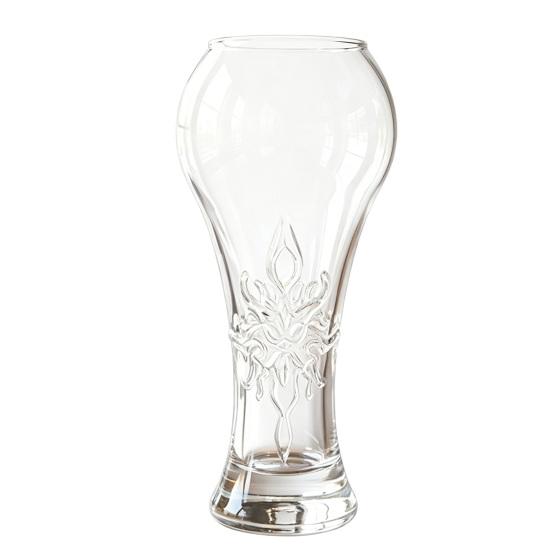 Soccer Beer Glass, 500ml Capacity Drinking Cup, Safe Borosilicate Glass Wine Mug, Novelty Gifts for Soccer Fans 1pc