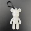 DIY Fluid Bear Sculpture Handmade Bearbrick Doll Ornaments Violent Bear Graffiti Painting Parent child Toy Gift Home Decoration