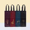 12pcs Wine Bottle Gift Bags Waterproof Non Woven Tote Bags for Party Favor Wine Packaging Bags