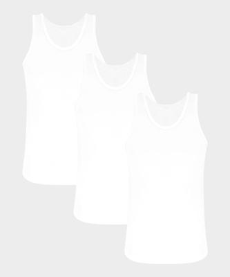 [ESSAYER] [LOT DE 3]T_ Blanc Douillet Sans Manches [Expédié de Corée] 100% Authentique