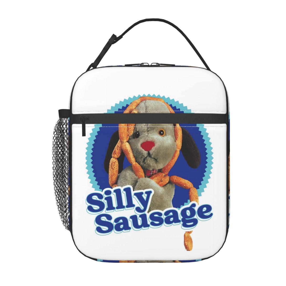 Sooty Sweep Silly Sausage Geïsoleerde Lunchtas voor Vrouwen Kinderen Draagbare Voedseldozen Thermische Lunchbox Tote One Size
