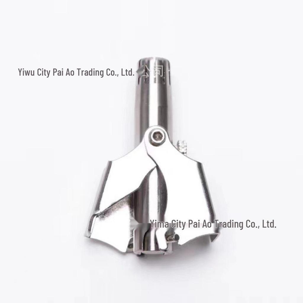 Stainless Steel Manual Nostril Hair Trimmer for Men