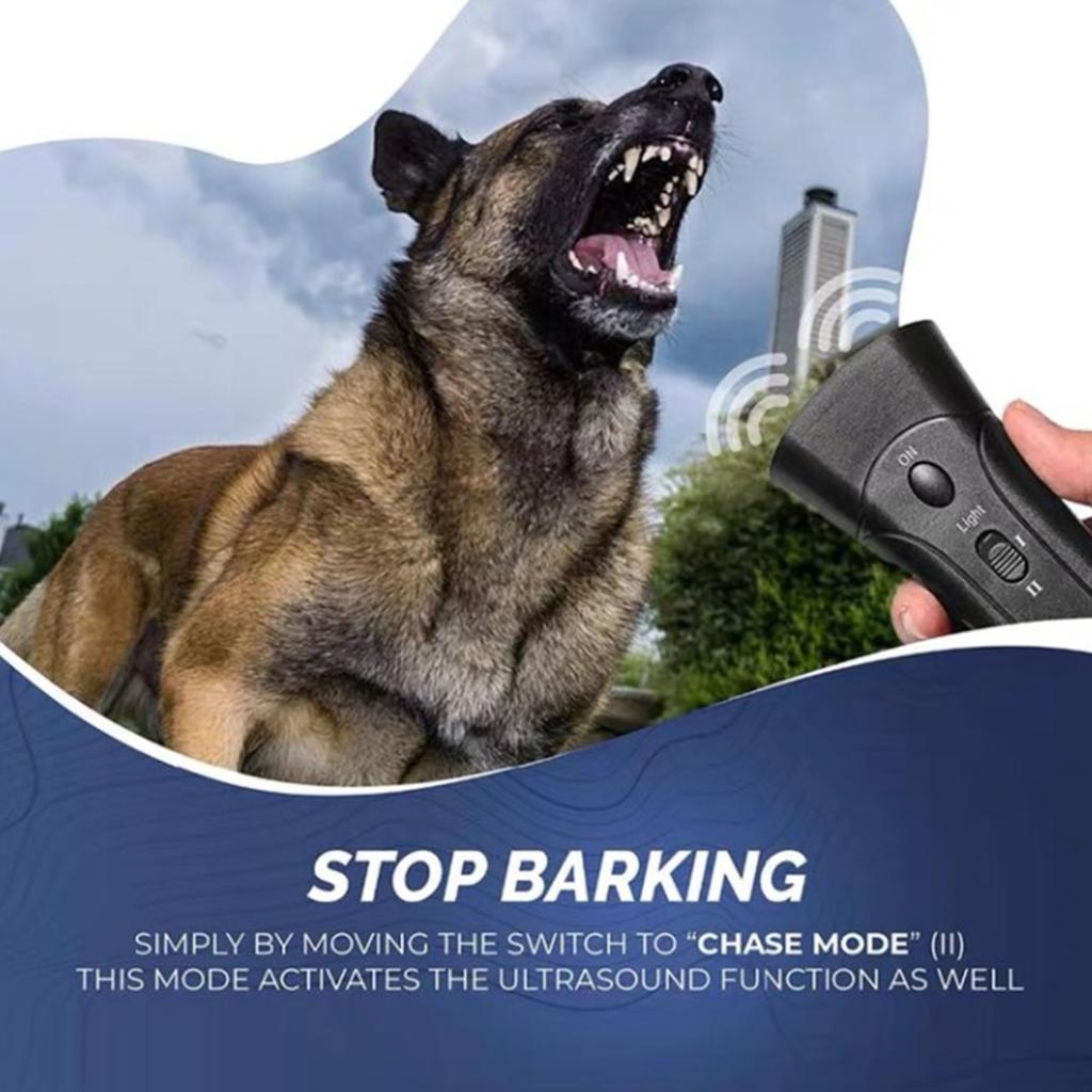 Cheap Lvye Ultrasonic Anti Dog Barking Repeller Trainer LED Light Pet