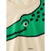 27kids K-style Children's Clothing Summer Kids Short Sleeve T-shirt Top Boys Dinosaur Clothes Baby Cotton Base Shirt