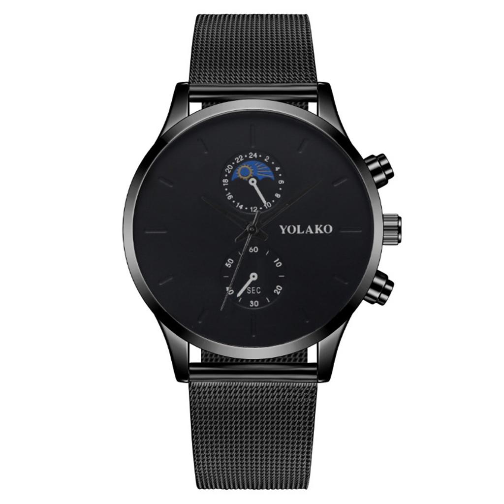 Men's Luminous Running Alarm Clock Watch