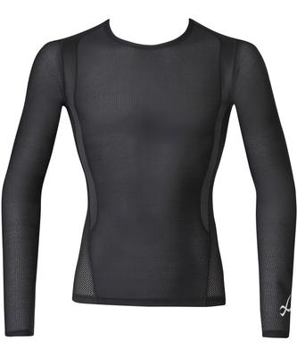 [CEDA Brew XWacoal] Functional Tops [MEN] [JYURYU TOP] Mesh Long Sleeves Makes Shoulders Easier To Move Reduces Fatigue During Exercise Golf Ball