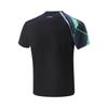 Li Ning Table Tennis Series Sports Comfortable Breathable Short Sleeve T-Shirt Unisex Tops Black AAYV119-1